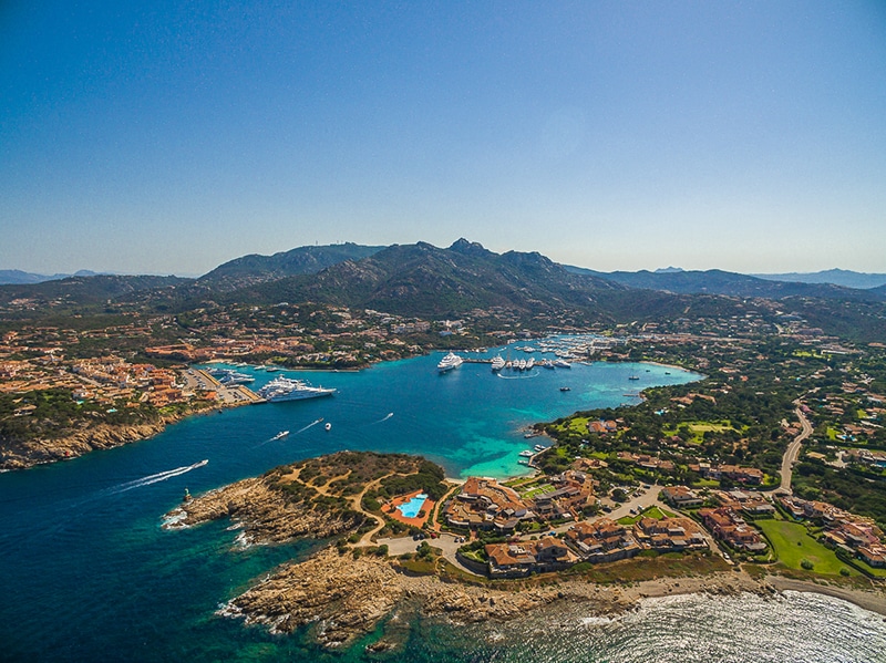 L’ufficio Immobilsarda a Porto Cervo