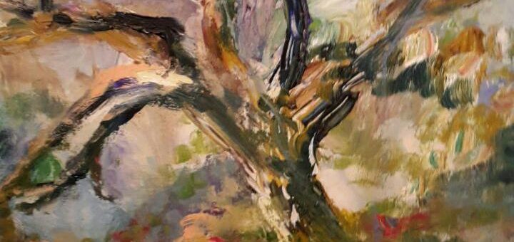 Noel en Poesie – Eliane Aerts, Pittura – Olio su tela