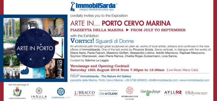 ARTE IN… PORTO CERVO MARINA – 18 Agosto Opening Cocktail